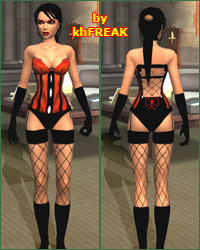 Cabaret Lara Sexy Outfit